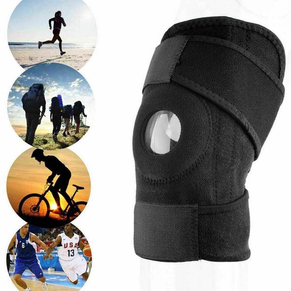 Imagem de Suporte De Joelho Fitness Patella Fita Bandagem Elástica Esporte Cinta Pads Protector Band Para Joelheira Futebol Sporte