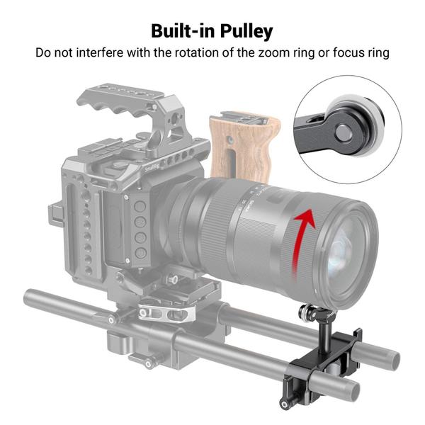 Imagem de Suporte de lente SMALLRIG Universal 15mm LWS Rod Mount