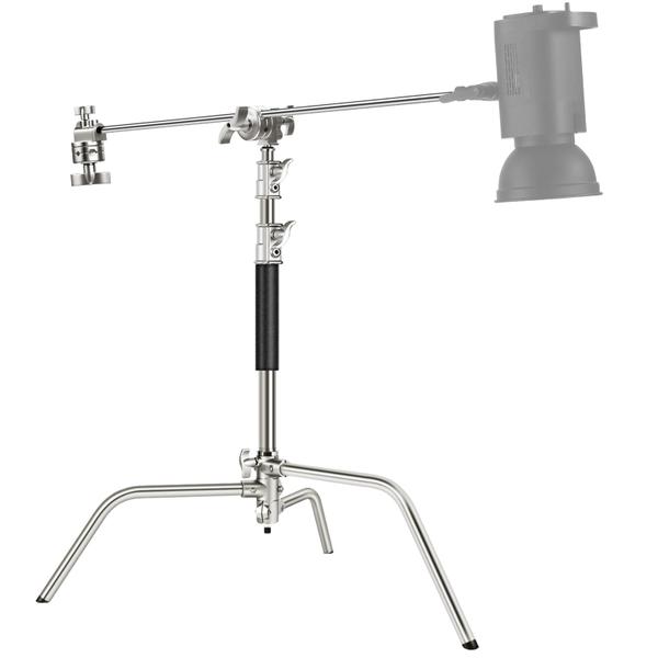 Imagem de Suporte de luz fotográfica Neewer Pro C Stand com Boom Arm SC172