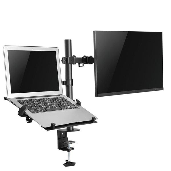 Imagem de Suporte De Mesa Duplo Para Monitor E Notebook Tm22Nb