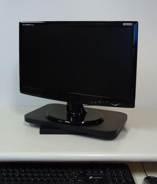 Imagem de Suporte de Mesa Giratório 360 para Monitor - Preto