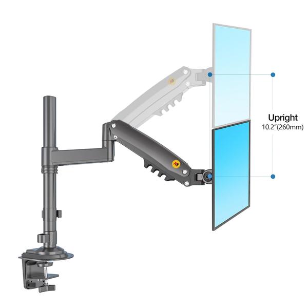 Imagem de Suporte de mesa para monitor NB North Bayou H100 para monitores de 2 a 9 kg