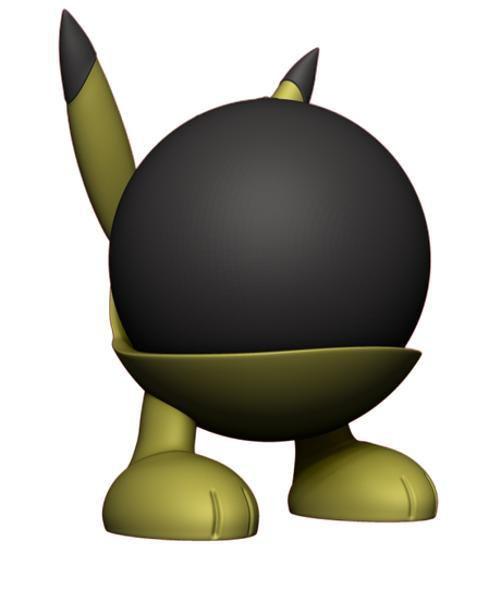Imagem de Suporte De Mesa Para Pikachu Echo Dot Geração 4 E 5