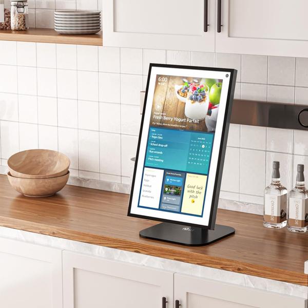 Imagem de Suporte de mesa WALI para Echo Show 15 Swivel Tilt Black