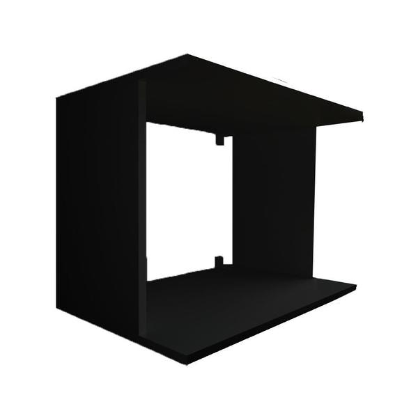 Suporte De Microondas Simples Em Mdf Preto F031 - trovarelli Imagem de Suporte De Microondas Simples Em Mdf Preto F031