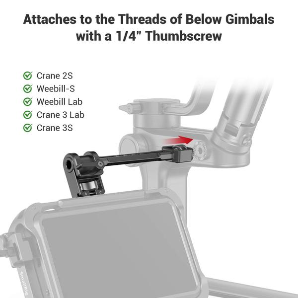 Imagem de Suporte de monitor de câmera SMALLRIG para DJI Ronin-S/Ronin-SC e mais