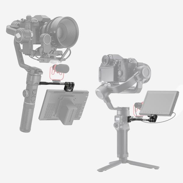 Imagem de Suporte de monitor de campo mais novo ajustável em 360 para DJI Gimbals