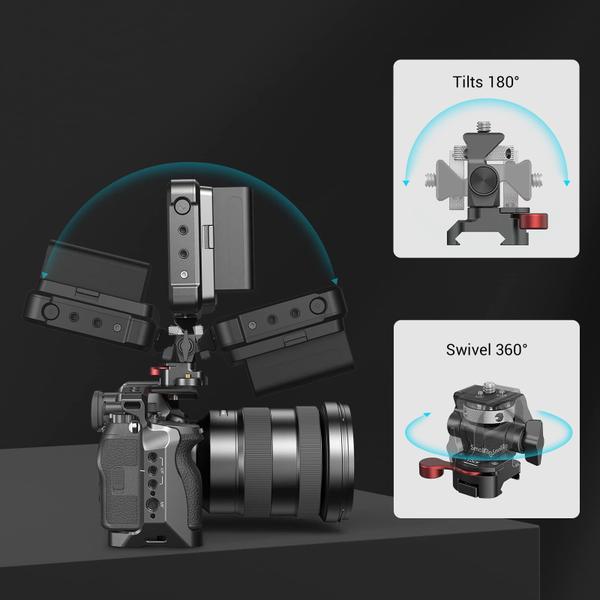 Imagem de Suporte de monitor de campo SMALLRIG 2906B para monitor de 5” e 7”