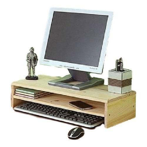 Suporte De Monitor Para Mesa - Madeira Maciça - Loja Do Pinho Imagem de Suporte De Monitor Para Mesa - Madeira Maciça