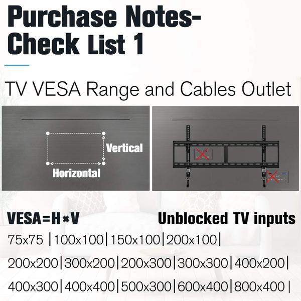 Imagem de Suporte de montagem em parede para TV Dream Tilt 42-84" VESA 800x400mm