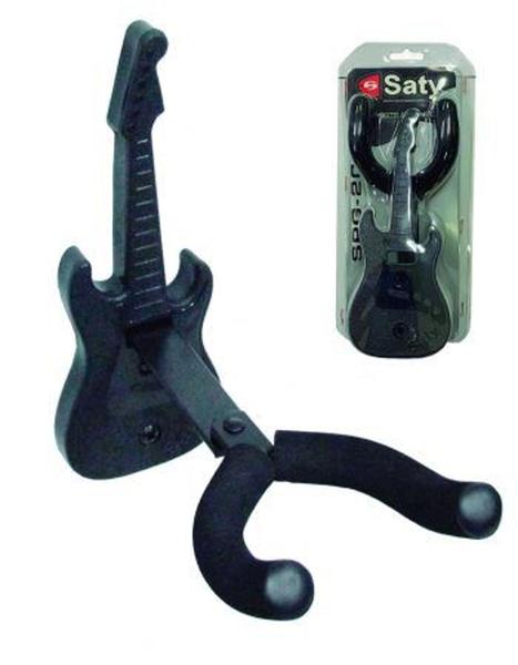 Imagem de Suporte De Parede Com Espelho P/ Violao Guitarra Baixo Spg20