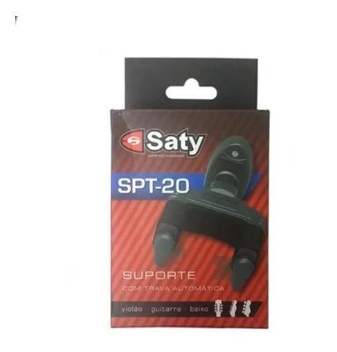Suporte de parede com trava para instrumentos spt-20 - Saty Imagem de Suporte de parede com trava para instrumentos spt-20