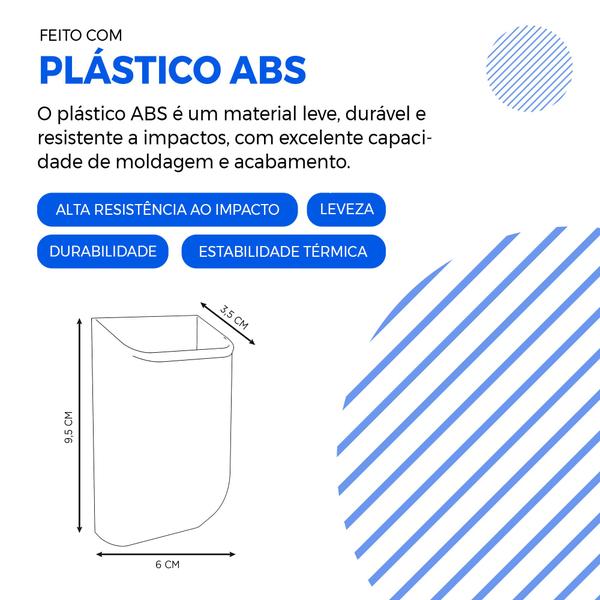 Imagem de Suporte de Parede Controle Remoto Universal 3D Organização e Praticidade