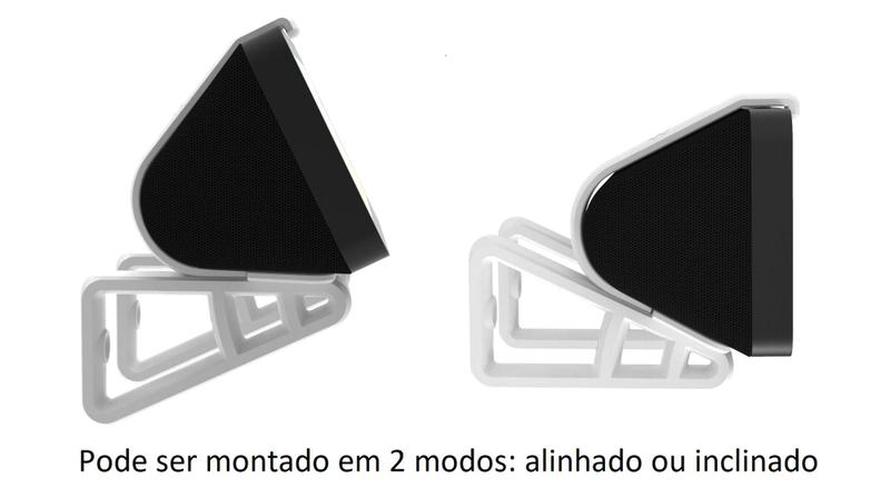 Imagem de Suporte De Parede Drywall Compatível Com Alexa Echo Show 5 de segunda geração