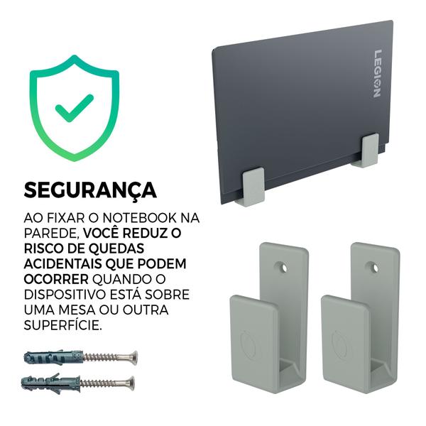 Imagem de Suporte de Parede fechado Vertical Compatível Notebook