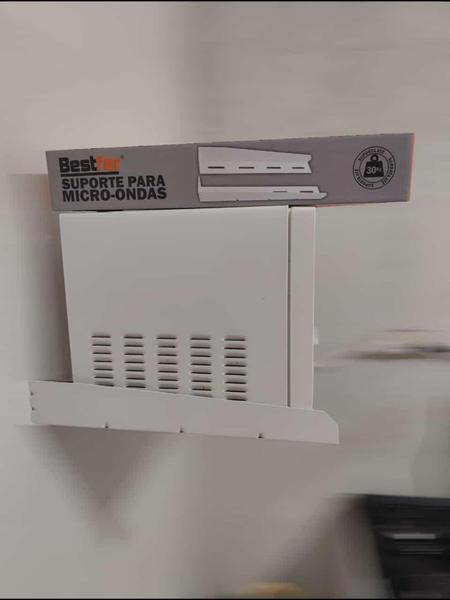 Imagem de Suporte De Parede Microondas Forno Bebedouro Até 30kgn - BESTFER