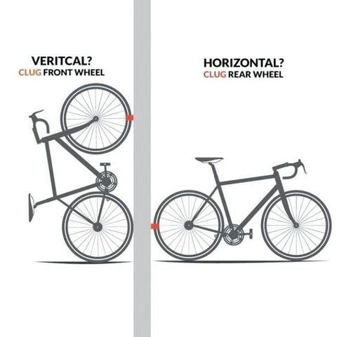 Imagem de Suporte de parede para bicicleta Hornit Clug