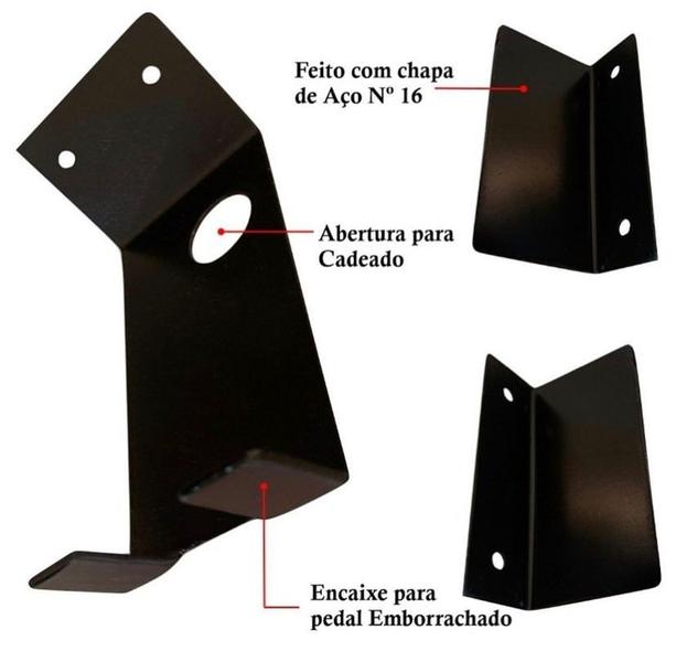 Imagem de Suporte de parede para Bike Bicicleta horizontal