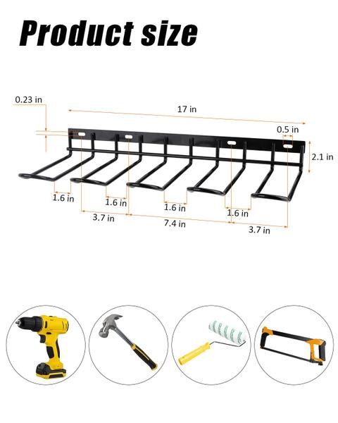 Imagem de Suporte de Parede para Ferramentas Elétricas WellMall - Pacote com 2