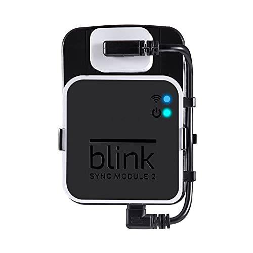 Imagem de Suporte de parede para módulo Blink Sync 2 com cabo curto - preto