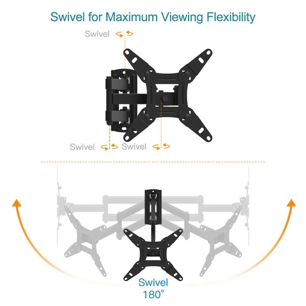 Imagem de Suporte de parede para TV EVERVIEW Full Motion 13-42"