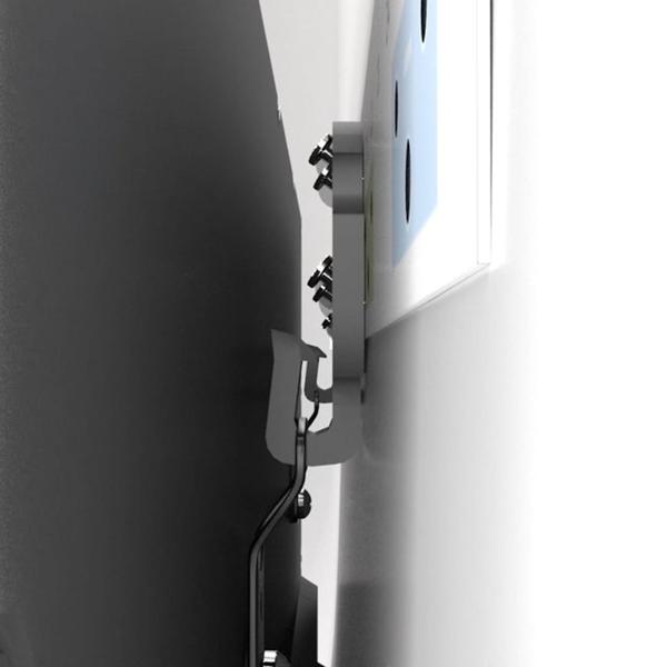 Imagem de Suporte de parede para TV HangSmart, pacote com 2 unidades, universal, 19-100", 68-150 kg