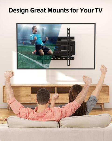 Imagem de Suporte de parede para TV HOME VISION Full Motion 26-65" 60 kg VESA 400x400