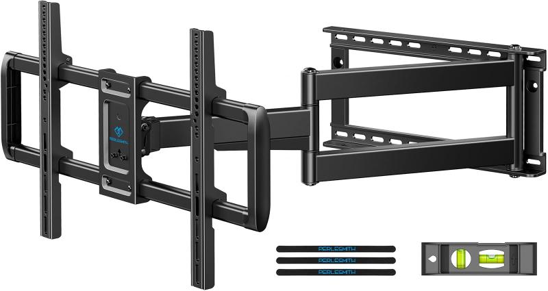 Imagem de Suporte de parede para TV PERLESMITH Full Motion 37-75" VESA 600x400mm