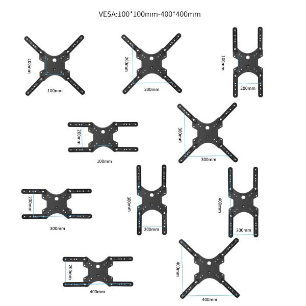 Imagem de Suporte de parede para TV Suptek MAFD-L400 para TVs de 32-55 polegadas