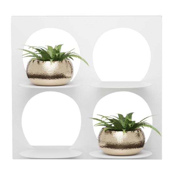 Imagem de Suporte de Parede para Vaso em Ferro Plantas Decoração