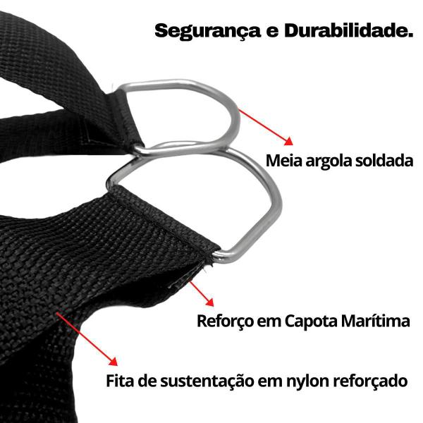 Imagem de Suporte De Parede Reforçado + Saco Pancada Profissional 70Cm