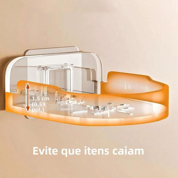 Suporte de Parede Universal para Câmera CCTV - Sem Perfuração - Instalação Fácil e Durável Imagem de Suporte de Parede Universal para Câmera CCTV - Sem Perfuração - Instalação Fácil e Durável