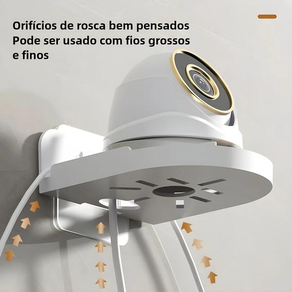 Suporte de Parede Universal para Câmera CCTV - Sem Perfuração - Instalação Fácil e Durável Imagem de Suporte de Parede Universal para Câmera CCTV - Sem Perfuração - Instalação Fácil e Durável