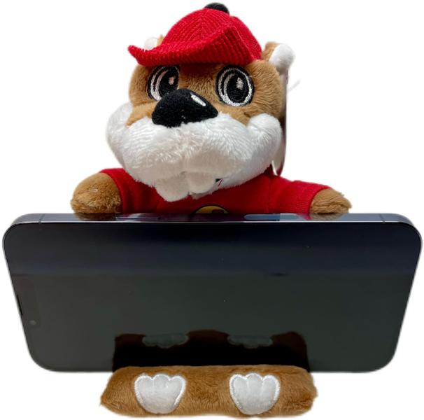 Imagem de Suporte de telefone Buc-ee's The Beaver Stuffed Animal 15cm