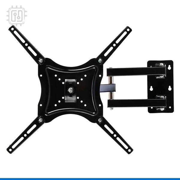 Imagem de Suporte de Tv Articulado Montagem na Parede 14" A 55" com Ajuste Direcional e Inclinação