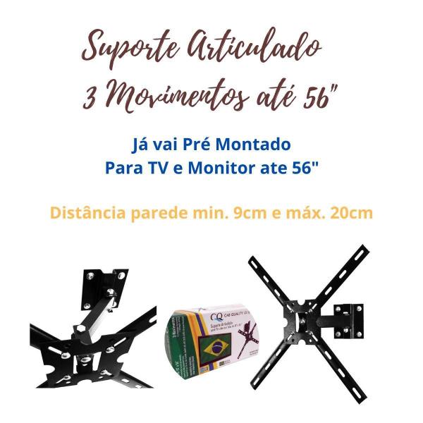Suporte De Tv Tcl Qled Tv C635 Google Tv 50 55 - Cab Quality Imagem de Suporte De Tv Tcl Qled Tv C635 Google Tv 50 55