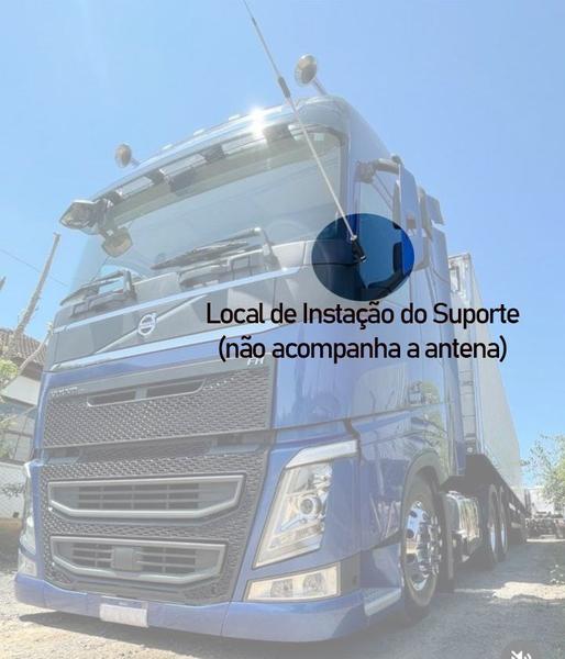 Imagem de Suporte Dianteiro Parabrisa para Antena Px New Novo Volvo Fh Lado Motorista