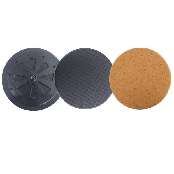 Suporte + disco de esponja e plastico para Desempenadeira - Menegotti Imagem de Suporte + disco de esponja e plastico para Desempenadeira