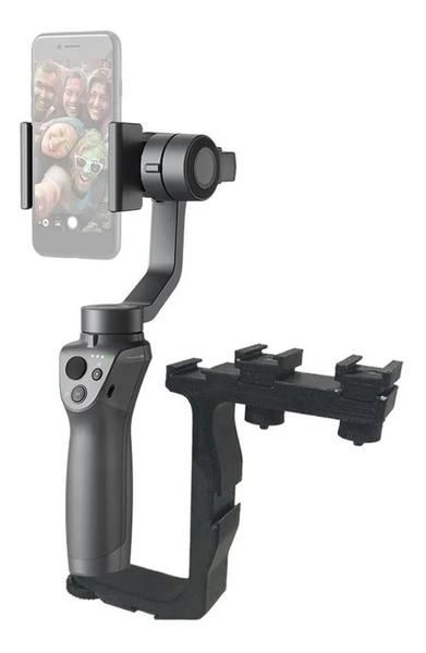 Imagem de Suporte Dji Osmo Mobile 2 E 3 Para Iluminador E Microfone