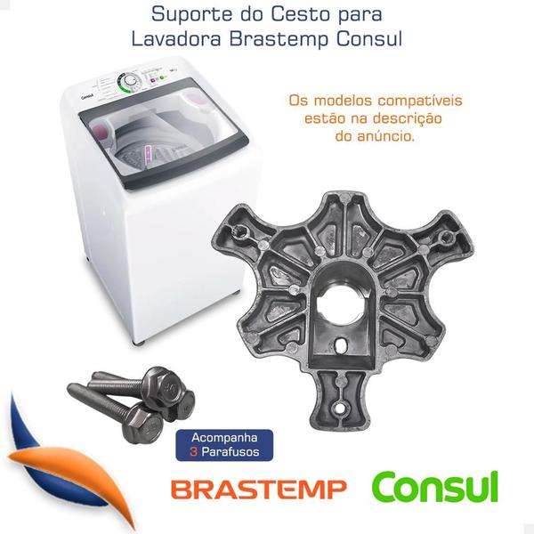 Imagem de Suporte Do Cesto Lavadora Brastemp Consul W10754676