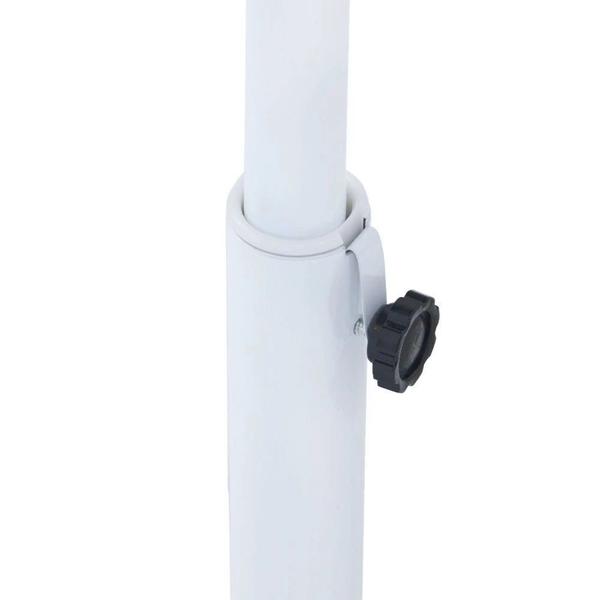 Imagem de Suporte Dobravel para Guarda-sol e Ombrelones Aco Branco  Nautika 