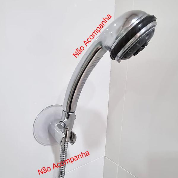 Imagem de Suporte Ducha Bell HIGIENICA LUXO Cromado Com Ventosa - 4252VENTOSA