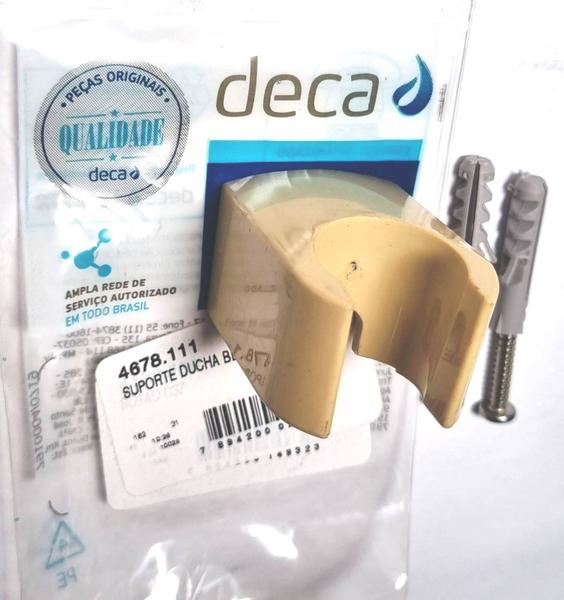 Suporte Ducha Higiênica Bege Deca - 4678111 Imagem de Suporte Ducha Higiênica Bege Deca - 4678111