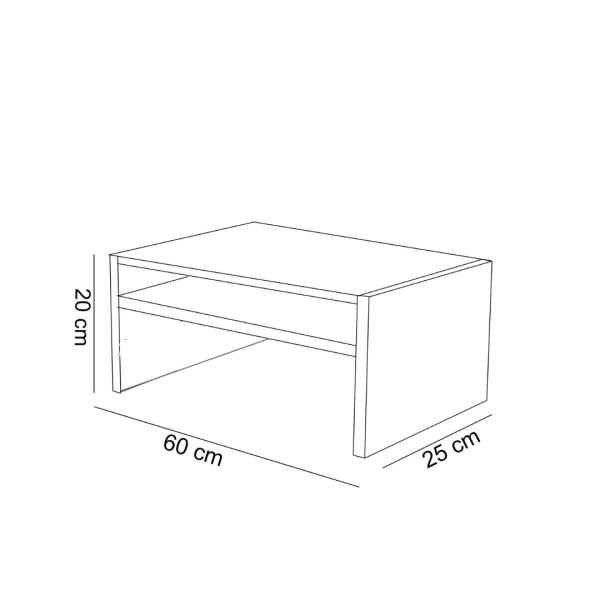 Imagem de Suporte Duplo Para Monitor Em Mdf