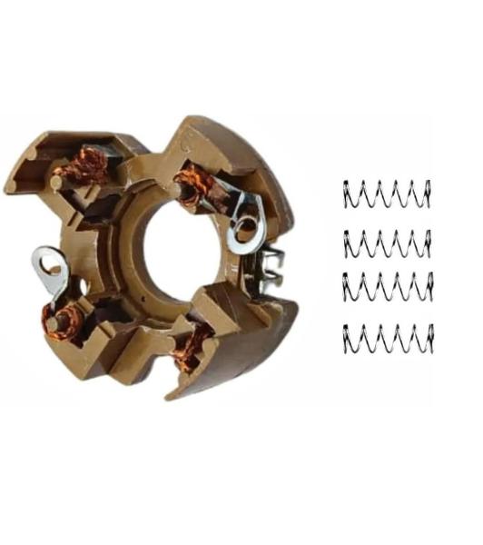 Suporte E Escovas Motor Partida Suzuki Gsr 150I Magnetron Imagem de Suporte E Escovas Motor Partida Suzuki Gsr 150I Magnetron
