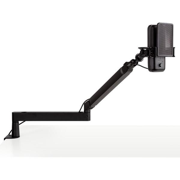 Imagem de Suporte Elgato Wave Mic Arm LP articulado, canais para ocultar cabos, braçadeira de mesa versátil - 10AAN9901