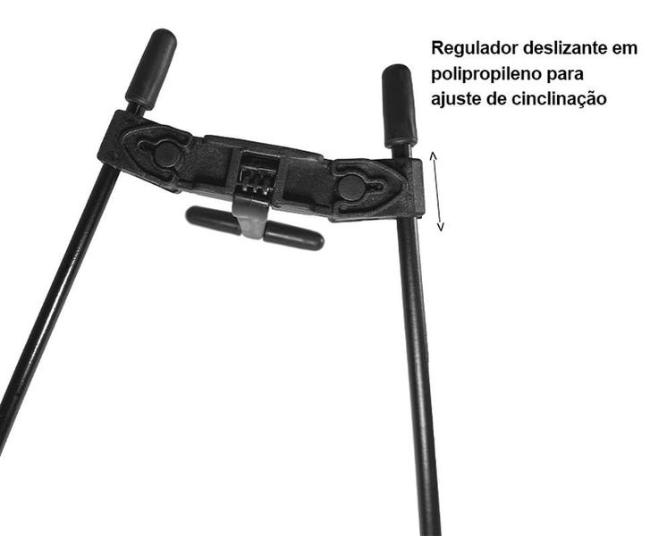 Imagem de Suporte em aço para notebook altura regulável