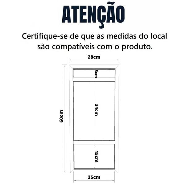 Imagem de Suporte Estilo Industrial Para Prateleira Moderna 3 Peças De Parede Suspensa Cozinha Quarto Sala Escritório