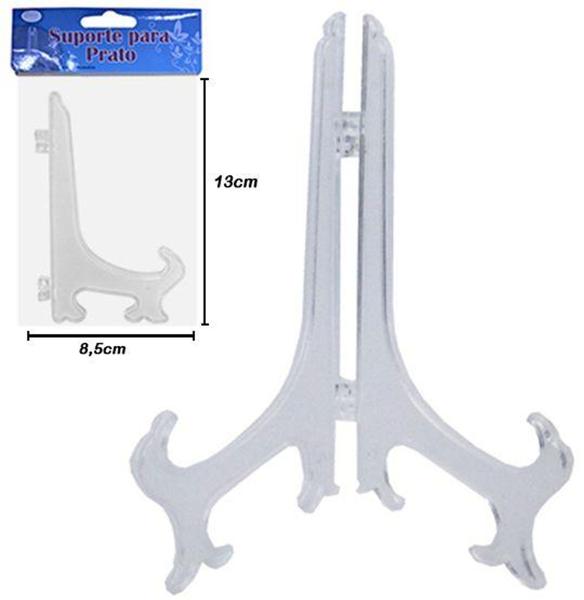 Imagem de Suporte Expositor De Plastico Pequeno 8X13Cm Na Solapa - Fu Xing