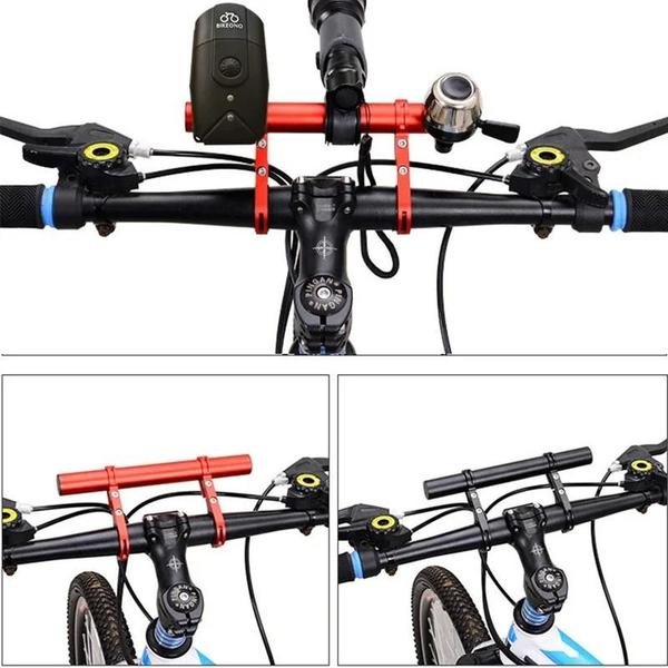 Imagem de Suporte Extendido para Guidão de Bicicleta (10-30cm) - MTB, Estrada e Mountain Bike